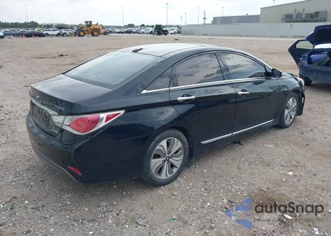 2014 Hyundai Sonata Hybrid Limited from USA, damaged, VIN KMHEC4A49EA110810